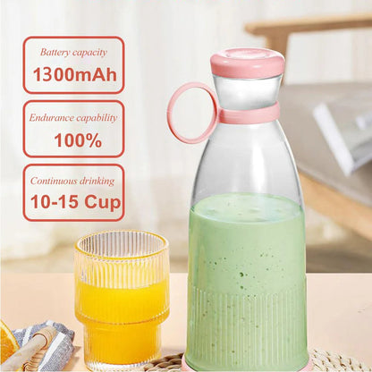 Mini Portable Electric Rechargeable fruit Juicer, Blender