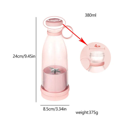 Mini Portable Electric Rechargeable fruit Juicer, Blender