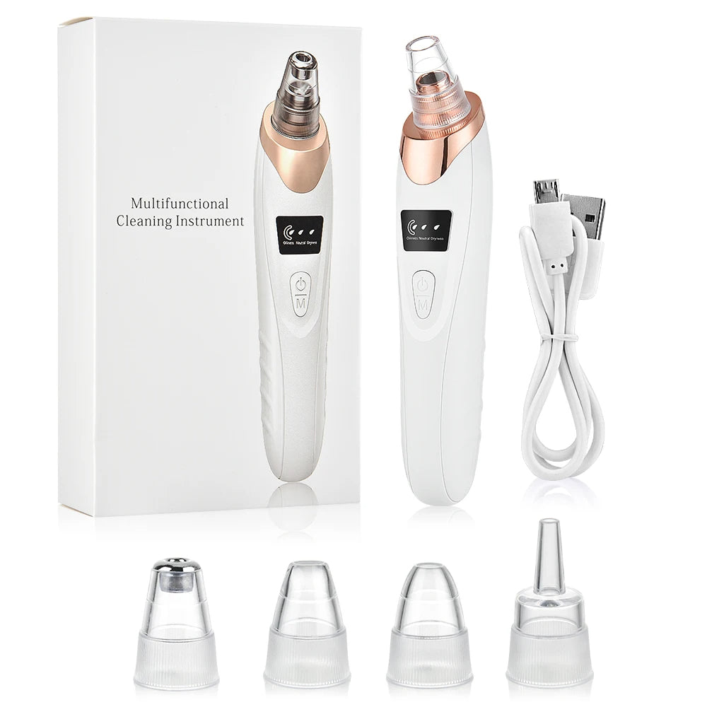 5 in 1 Electric Blackhead Remover vacuum, WhiteHead, blackhead & Acne cleaner